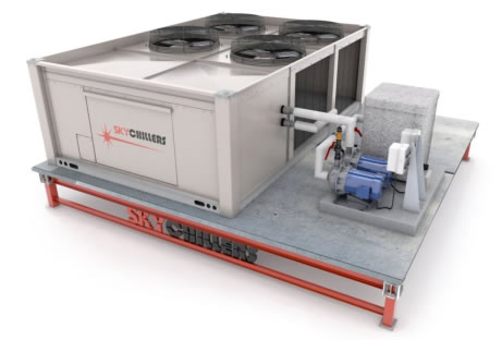 Partes de un chiller